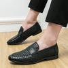Fashion Fashionable Design Men's Loafers Classic British Comfortable Flat Bottomed Style Versatile Style Male Office Wedding Shoes