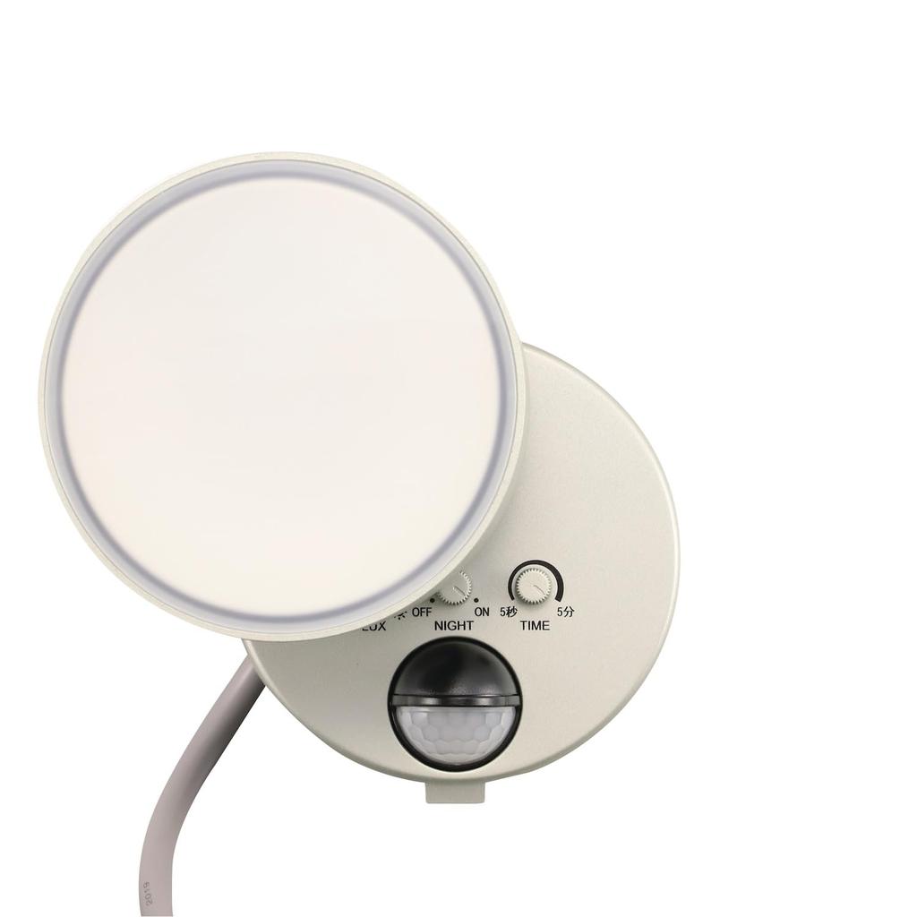 DX Antenna LED Sensor Light, Single Light, AC Outlet Type, DSLD10D1(S)