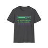 Retro Unisextal Health Loading TShirt Funny 8Bit Progress Bar Tee Vintage Gamer Style Neon Pixel Graphic Unisex Shir