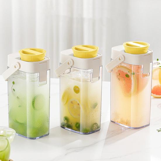 1L Džbán na ledový čaj Kávovar Cold Brew Bez BPA Nepropustná láhev na vodu s vestavěným filtrem Přenosný infuzní džbán do lednice, kanceláře, na kempování