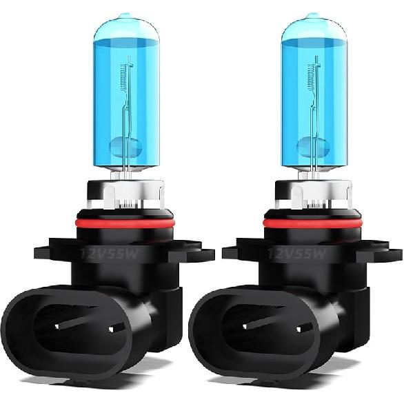 Headlight Bulbs Fit For GMC Acadia 2013-2019, 9012 High Low Dual Beam Combo, Super Bright 5500K White Light High Performance Halogen Light Bulbs, Fit For GMC Acadia 2013-2