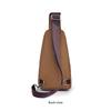 New Men's Fashion Crossbody Bag PU Leather Chest Bag, Handbag,Adjustable Shoulder Strap for Travel & Outdoor Activities