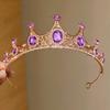 Multi- Premium Crown 1 Piece Set for Cute Girls Birthday Gift Party Show Essential Stylish Accessory