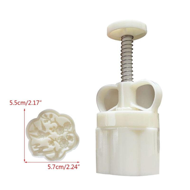 Magpie Flower Mung Bean Cake Mould Set Suitable for Diy Mould Accessories in Midautumn Festival Used for Cake Cookie