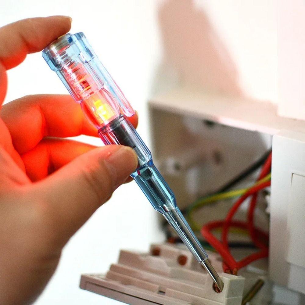 100-500V Electric Test Pen Portable Voltage Detector Screwdriver Hand Tool