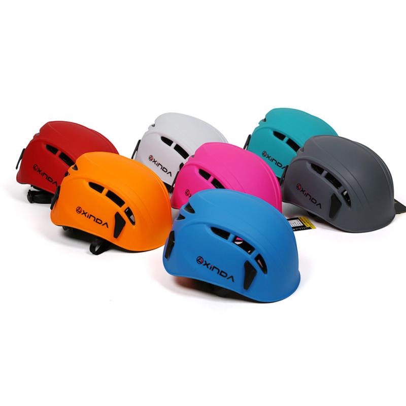 Outdoor-Kletterschutzhelm, Hut für harte Oberflächen, verstellbarer Helm für Rettungs- und Bauklettern