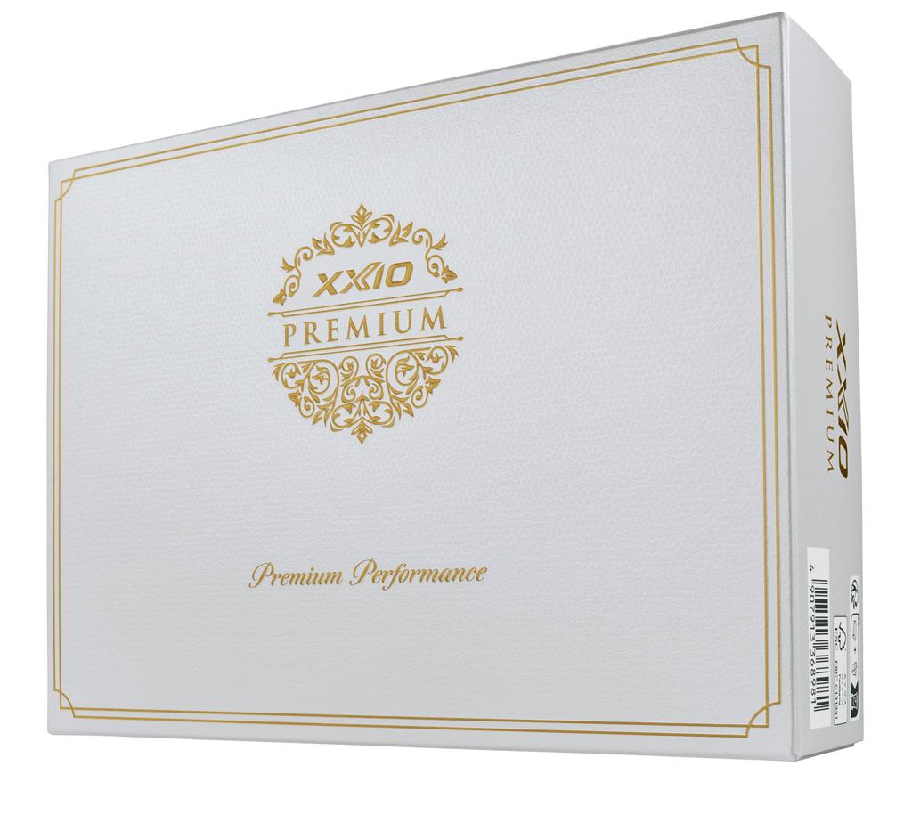 Golfové míčky Dunlop XXIO PREMIUM9 2024 Model 1 tucet královského zlata (6 kusů)