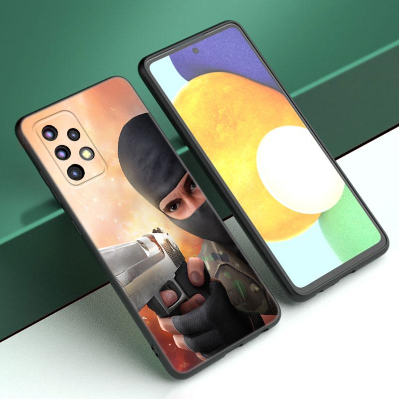 Custodia per telefono Hot Game STANDOFF-2 Per Samsung A13 A22 A24 A32 A23 A25 A34 A35 A52S A53 A54 A55 A73 A12 A14 A15 A31 A33 A50 A51 A72