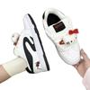 2025 New Retro Bread Shoes Women's Versatile Color Matching White Design Skateboard Shoes Classic High-value Casual Shoes Tide