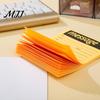 Desktop Message Reminders Fluorescent Horizontal Line Sticky Notepad, Strong Adhesive Removable Memo Student Class Notepads Pad, Multi-color