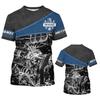 Vintage T-shirt For Men 3d Printed Mechanical Tool Short-sleeved High Quality T Shirt Fashion Streetwear Tee Tops