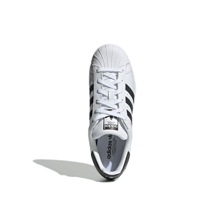 Adidas Originals Superstar Low Top Sneakers Women Sneakers Black White Gold EH1214