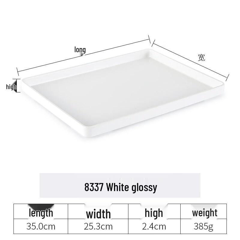 

Plastic Rectangular Serving Tray