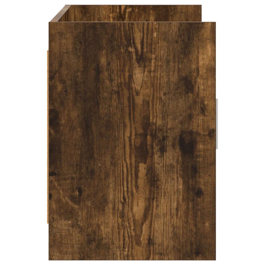 TV Cabinet 102 x 33 x 47 cm Smoked Oak Particleboard