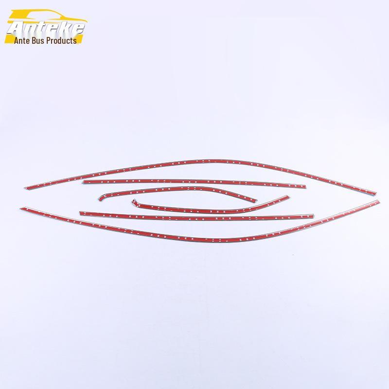 Compatible with 20 Komic GT Models: Stainless Steel Anti-Scratch Window Trim Bright Strip.