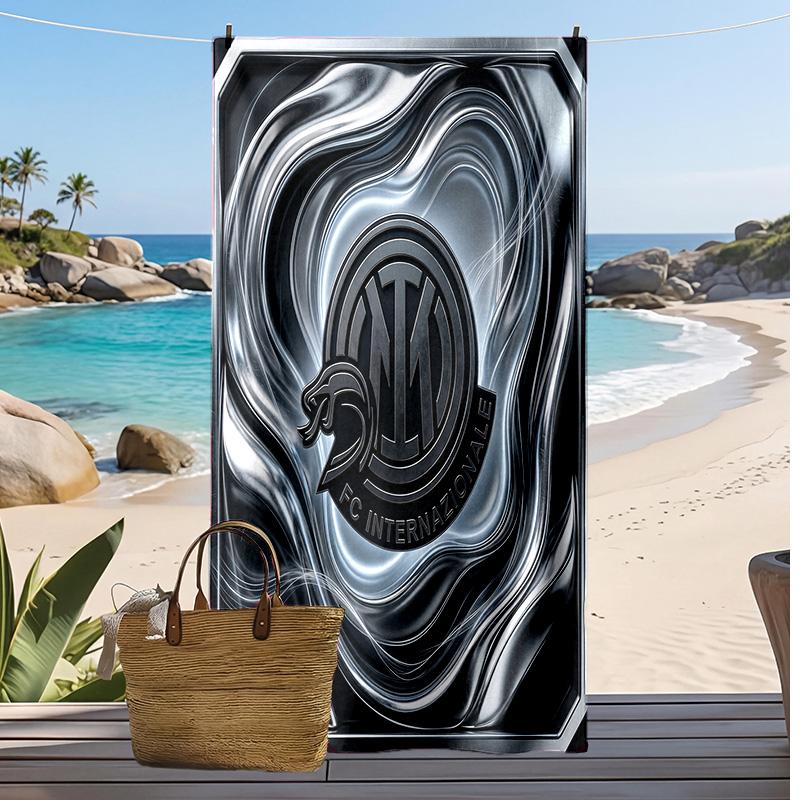 Borussia Dortmund Printed Beach Towel Quick Dry Soft TowelPortable Large Rectangular Beach Blanket for Travel Swimming Pool