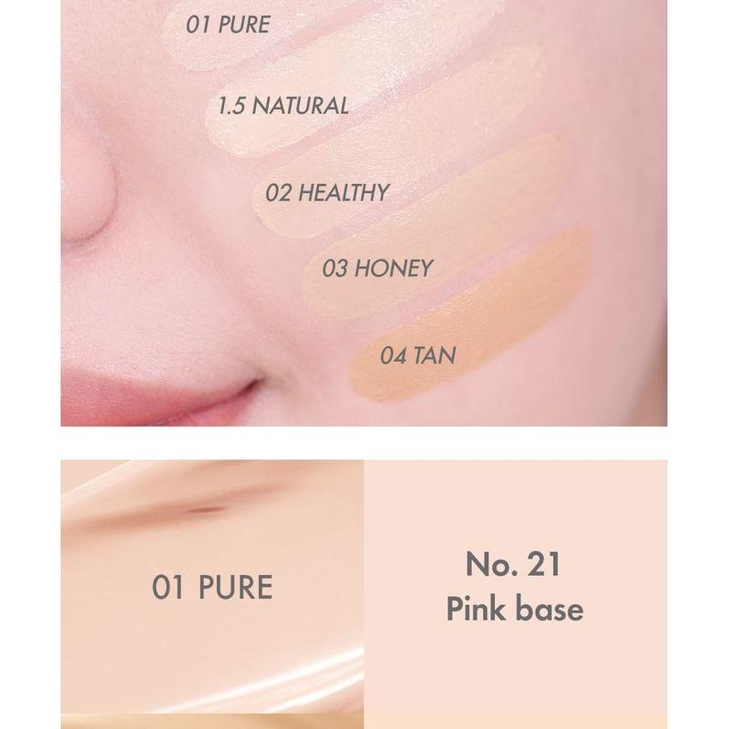 AMUSE Dew Power Vegan Cushion Refill Only - 4 Colors