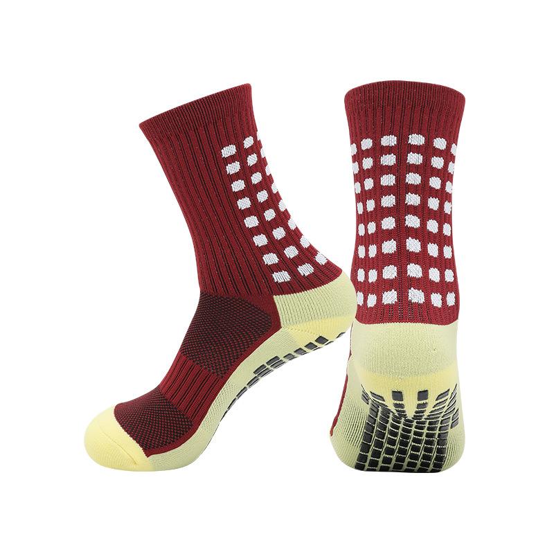 Wear-Resistant Towel Bottom Non-Slip Socks Football Socks Sweat-Absorbing Breathable Dispensing Non-Slip Socks Children And Adults