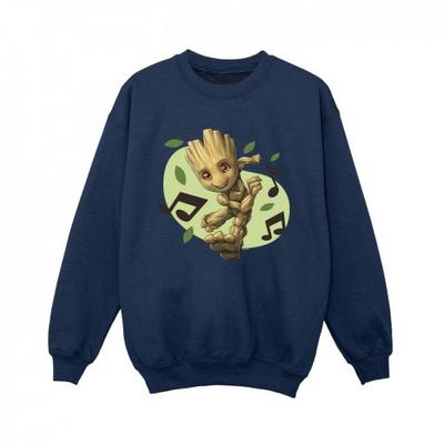 Moletom Meninos Guardiões da Galáxia Groot Notas Musicais