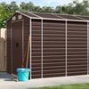 VidaXL Garden Shed, Tool Shed with Handles, Tool Shed with Sloping Roof, Terrace Storage Shed, 3188273