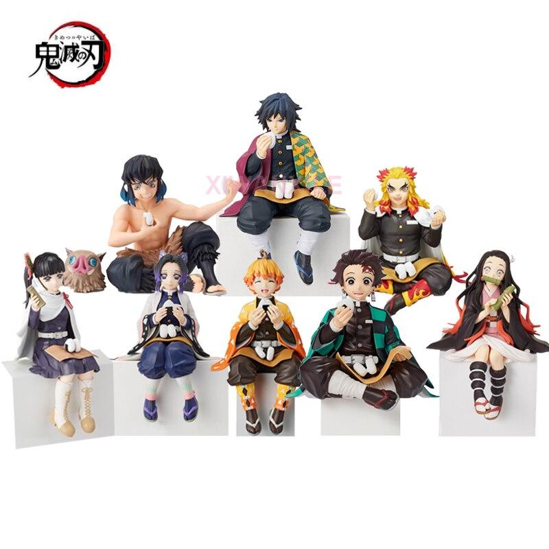 Premium Chokonose Figure Demon Slayer Anime Figure Giyu Tomioka /Rengoku Kyoujurou Action Figure Kimetsu No Yaiba Figurine Toys