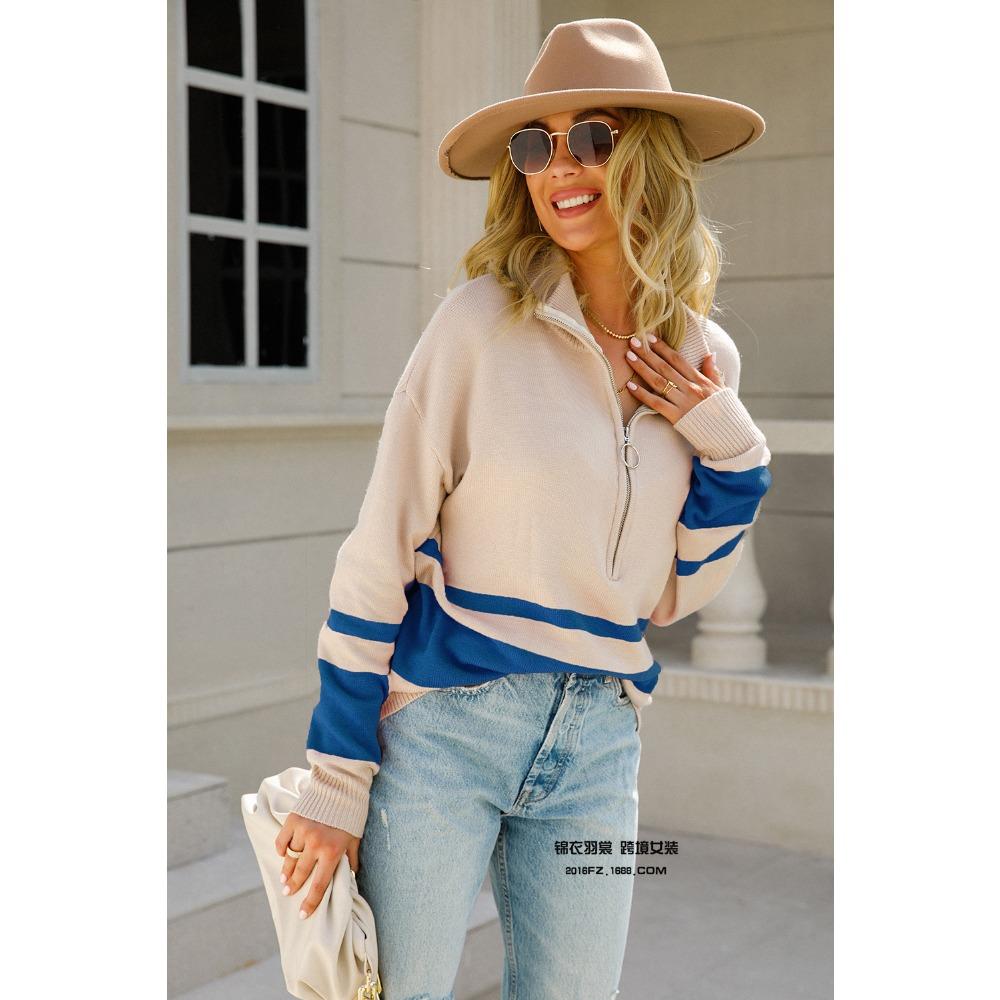 2025 Spring New Women's Sweater Cover Knitted Sweater Large Size Long Sleeve Sweater Women