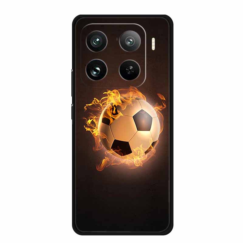 Handyhülle Für Xiaomi 15 S Pro Rückseite Hülle Stoßfest Schwarz Silikon Weich Coque Für Xiaomi 15 15s Pro Hülle 15Pro Funda Schale