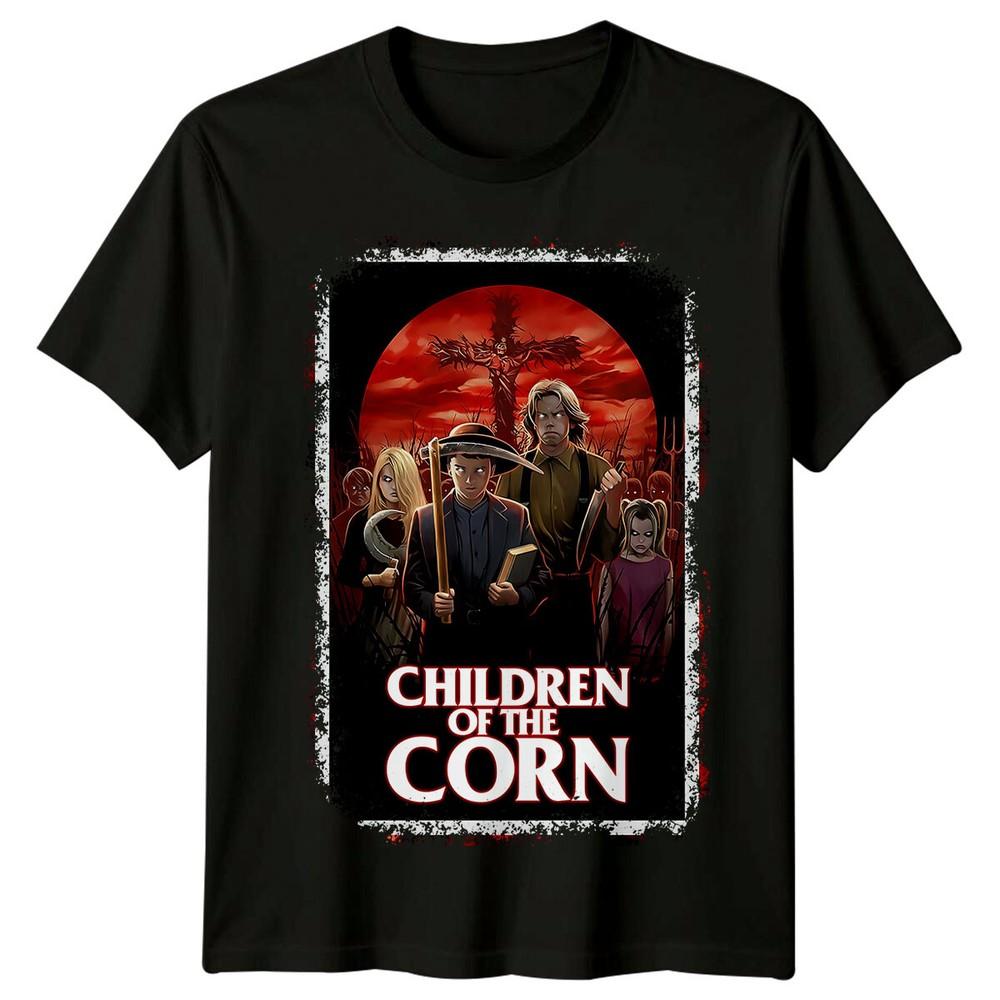Children of the Corn (1984) Movie Poster Inspired T-Shirt Retro Film Tee Unisex