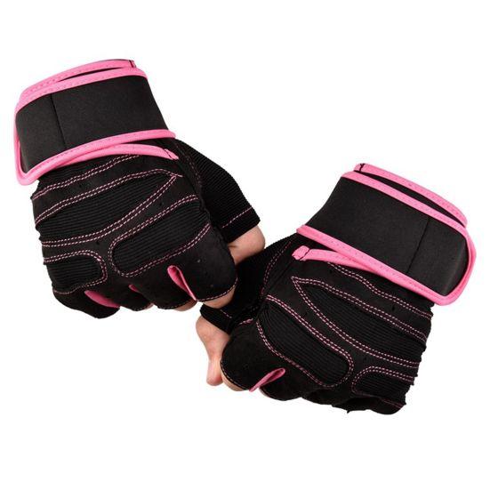 1 Pair Fitness Gloves Breathable Antiskid Wear Resistant Weight Lifting Sports Equipment Dumbbell
