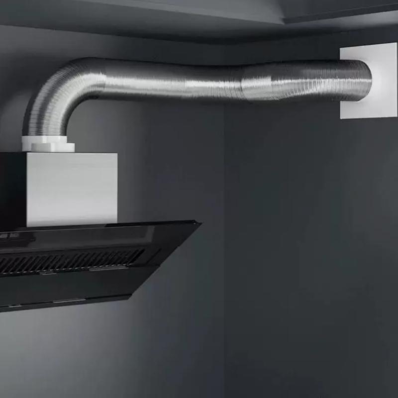 Inline Kanalfläkt Ventilation Utsug Förstärkare Fläkt Filter Kanal Kit 12W Utsugsfläkt För Hushåll Utomhus