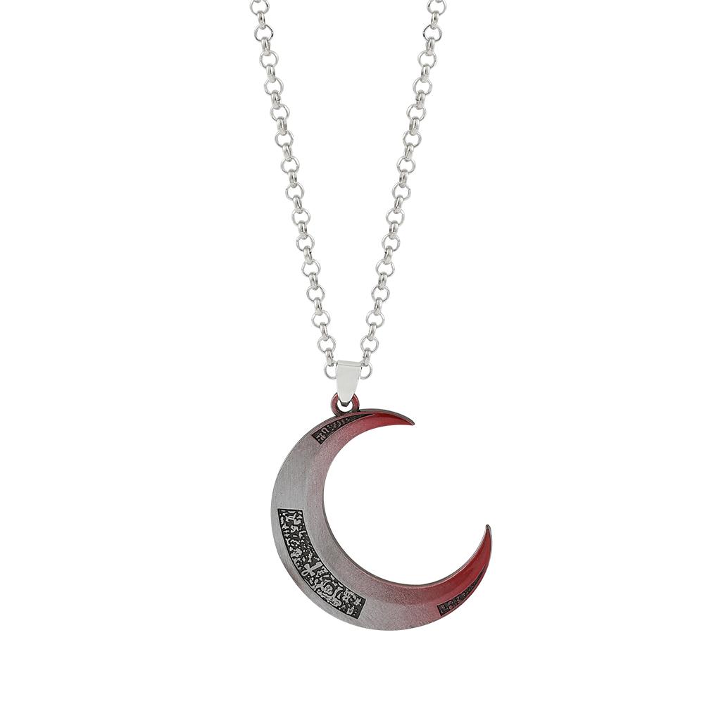 

Moon Knight Crescent Dart Super Marc Spector Pendant Necklaces Halloween Cosplay Props Costume Jewelry Gifts