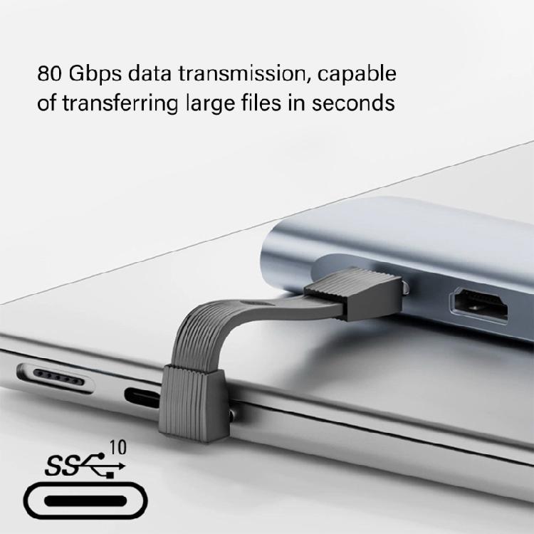 USB5 Portable Enclosure and Type C Cable for Full Function Use Easy Installation on Multiple Systems Efficient Transfer