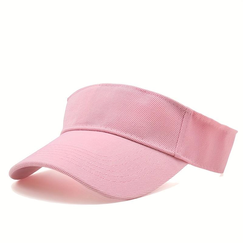 1pc Adjustable Baseball Cap - Lightweight Breathable Sun Hat with Wide Brim, Elastic Fit for Outdoor Beach Travel, Sports & Casual Wear