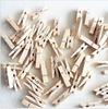 Natural Wood Color Wooden Clips for Memos and Photos - Available In Sizes 2.5/3.0/3.5/4.5/7.2