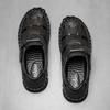 39-48 Summer Men's Closed Toe Large Size Genuine Leather Casual Sandals Outdoor Hiking Sandals