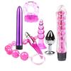 Massagers Suit Anal Plugs Vibrator Bulb Toys Game Kit Set 6PCS