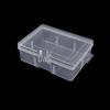 Multi-Purpose Clear Storage Box: Tackle, Stationery, Mask, Phone Case, Cable, Card Organizer