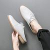 Leather Shoes For Man Loafers Tassel Casual Sneakers Business Wedding Big Size Luxury Design Shoes High Quality