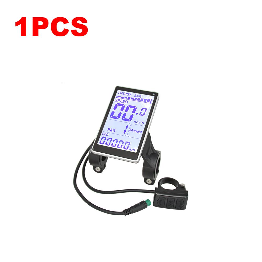 1/2/3PCS Electric Bike LCD Display Screen 24-48V Electric Scooter Speedmeter Electric Scooter Panel Screen Ebike Accessories New