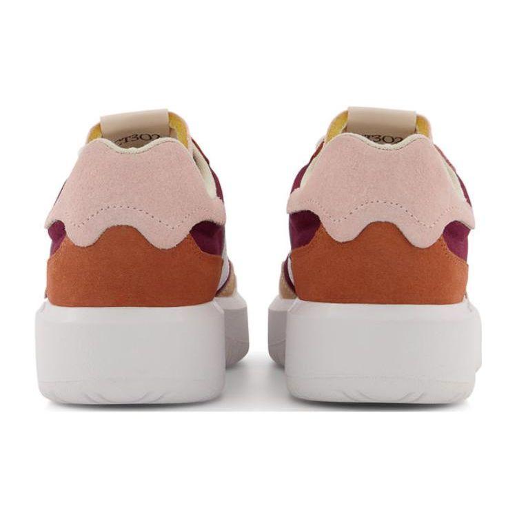 New Balance Nb 302 Big Heart Suede Fabric Leather Retro Casual Low Top Skate Shoes Unisex Sneaker Pink CT302MA(S-BOX)