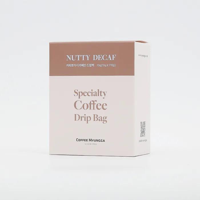 [Coffee Masterpiece] Specialty Drip Bag Nutty Decaffeinated