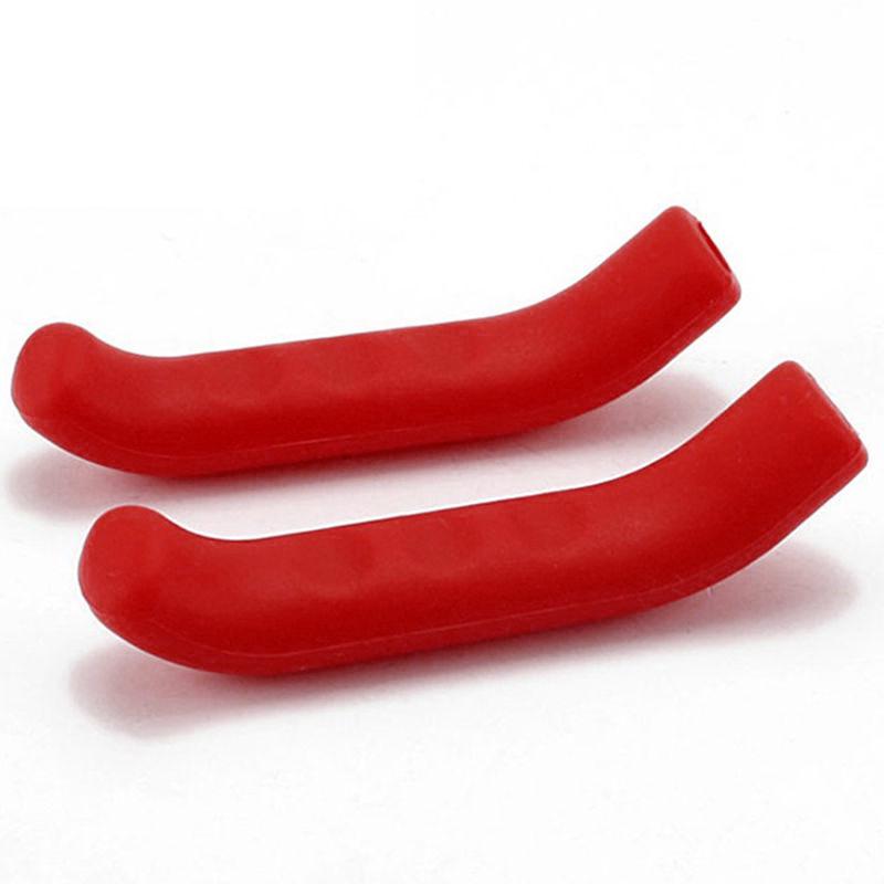 2x Gripy na kierownicę roweru górskiego, silikonowe osłony/ochraniacze na klamki hamulcowe dla Shimano- FR5 Litepro, antypoślizgowa część rowerowa