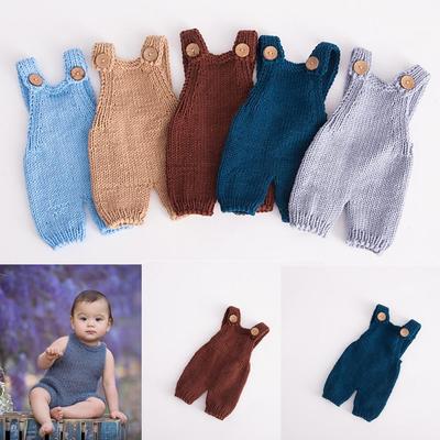Newborn Knit Wool Photography Romper Outfit