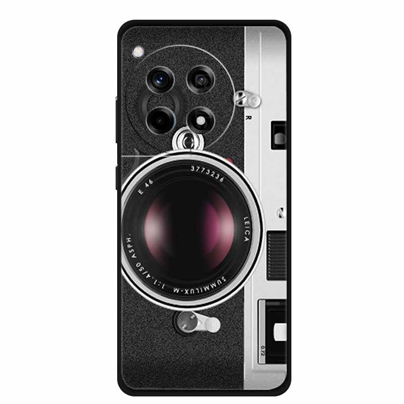 For OnePlus 12R Case Animals Soft Silicone TPU Phone Cases Back Cover For OnePlus Ace 3 ACE3 5G Wolf Protective Cute Girl Shell