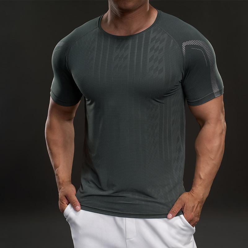 New Running Speed Drying Clothes for Men with Long Sleeves for Autumn Training Fitness Morning Jogging Sports Hiking Clothes Tops Basketball