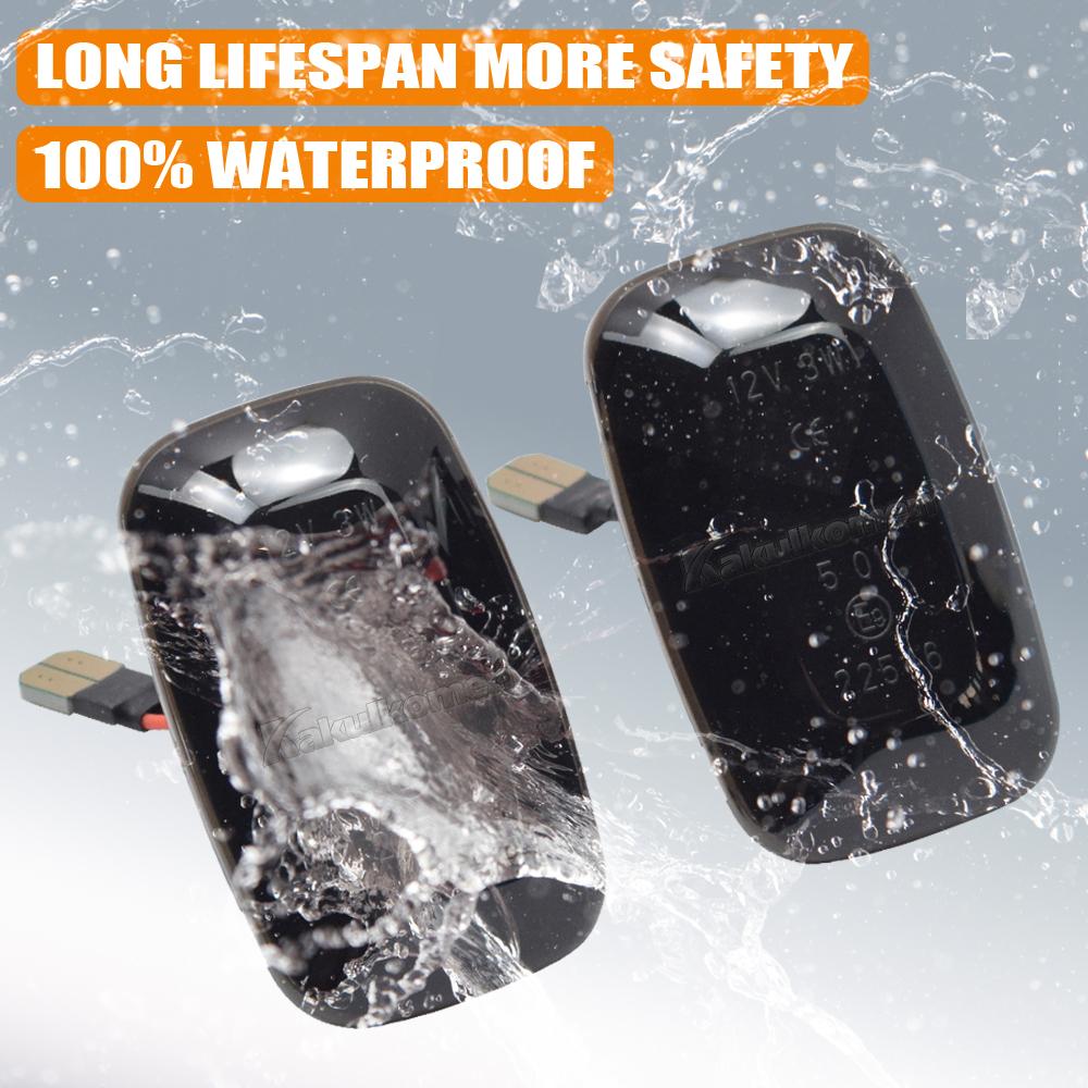 Turn Signal Lamp For Toyota Land Cruiser 100/70/80 Prado 90 Series FJ Cruiser For Lexus LX470 Dynamic Led Side Marker LightsTurn Signal 2