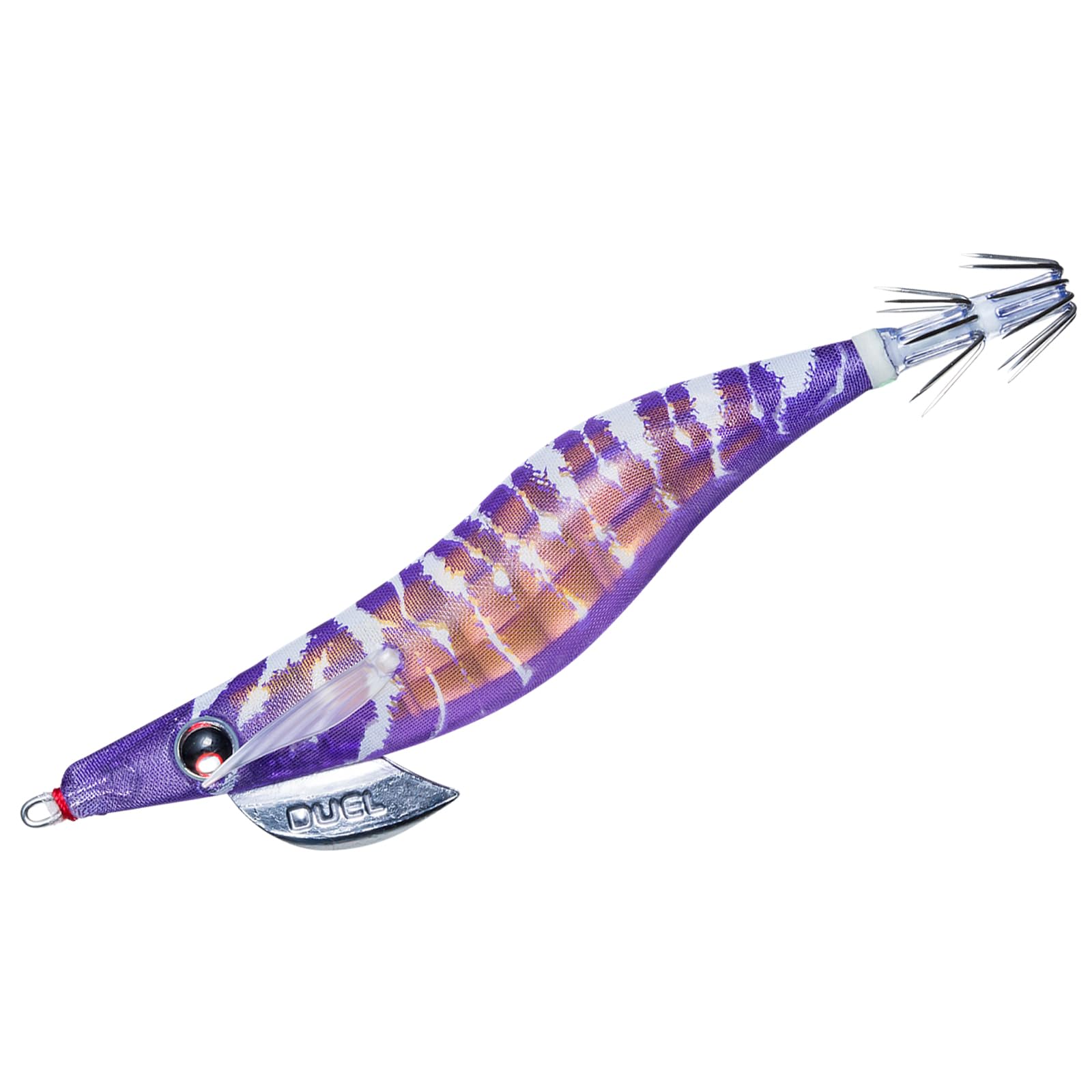 

DUEL Squid Lure LQ (Clear Lens Fabric Wrap) [Eging Fishing Tackle Fishing Gear Bait Egi Rig Bigfin Reef Squid]