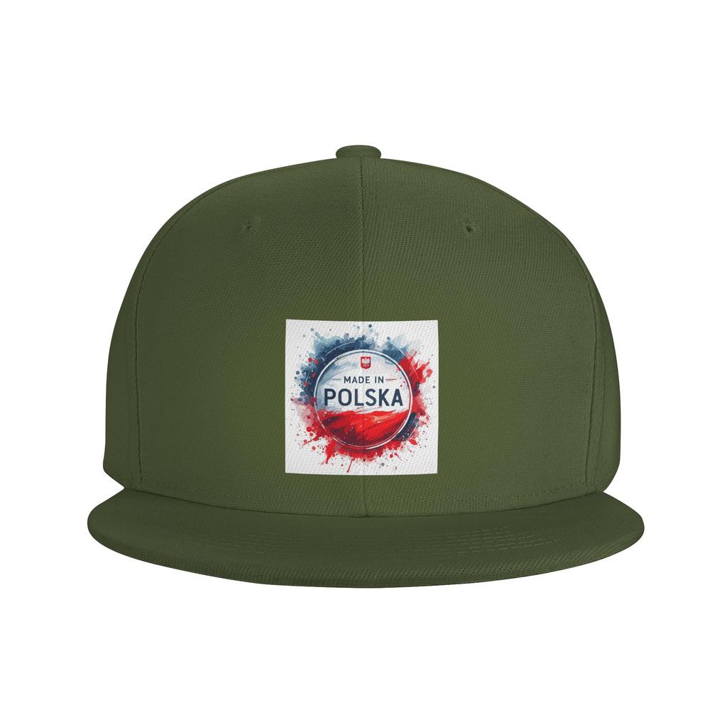 Made In Polska Poland Polish Flag Red White Gift Baseball Caps Snapback Baseball Hats Breathable Casual Casquette Outdoor