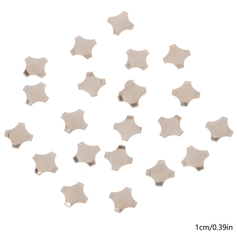 20Pcs 10 With Point Cross Shape Metal Dome Reset Switch 5 6 7 8.4 10 12 14 16 Mm Membrane Switch Spst Momentary On/Off Tactile