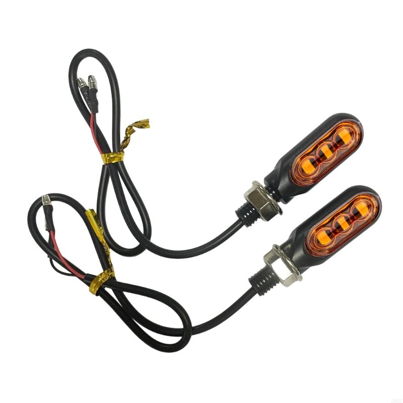 28GC Sequential Flowing Motorcycle Turn Signals Compact Designs Dynamic LED Turn Lamp жёлтый